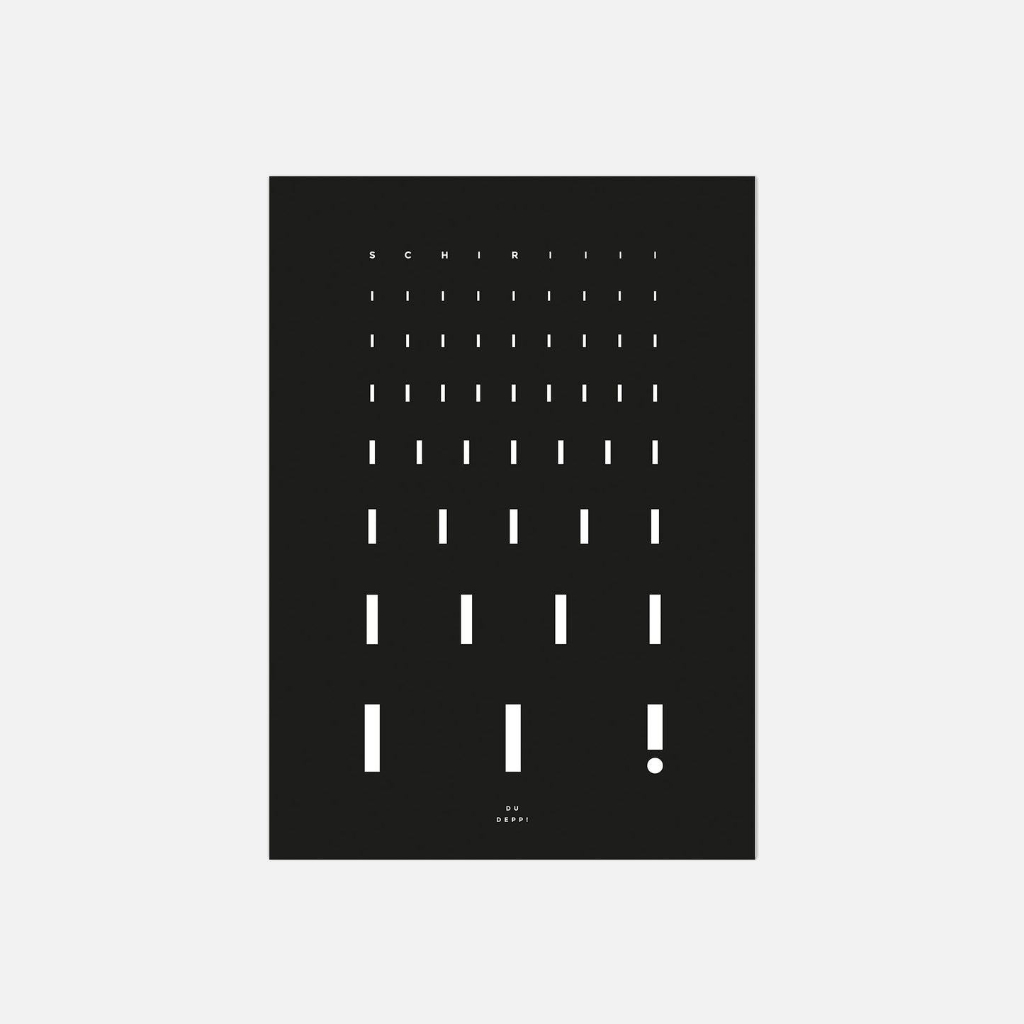 Fussball Poster - "Schiriiii"