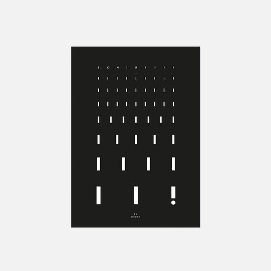 Fussball Poster - "Schiriiii"