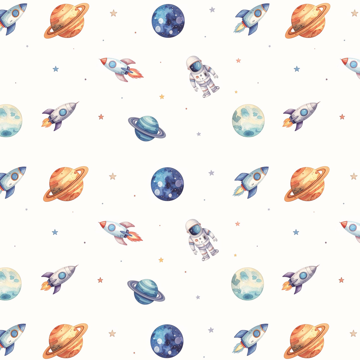 Kindertapete Weltraum