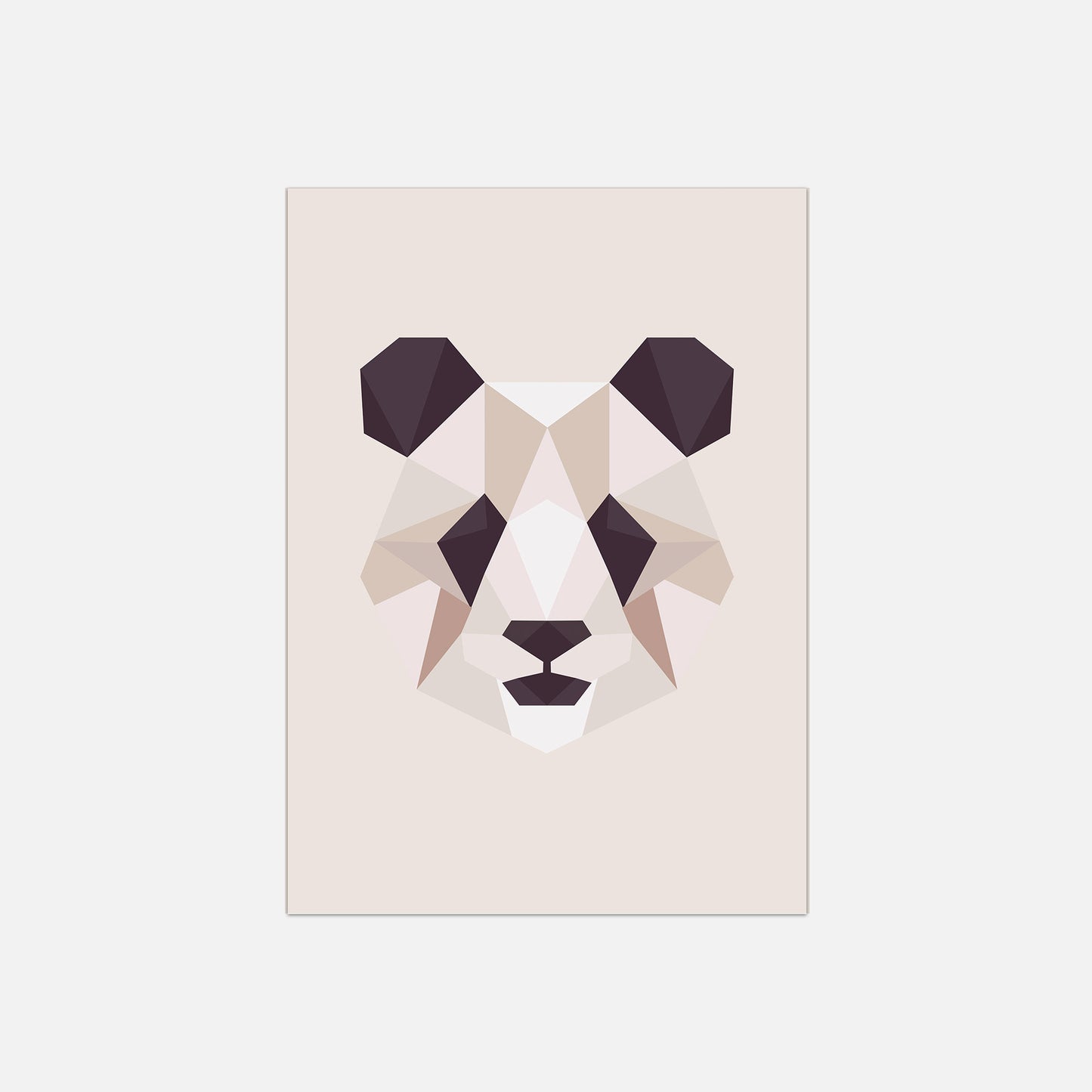 Polygon Tiere - Panda