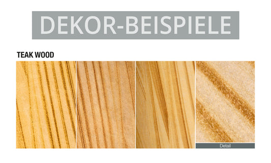 Rock - Teak Wood