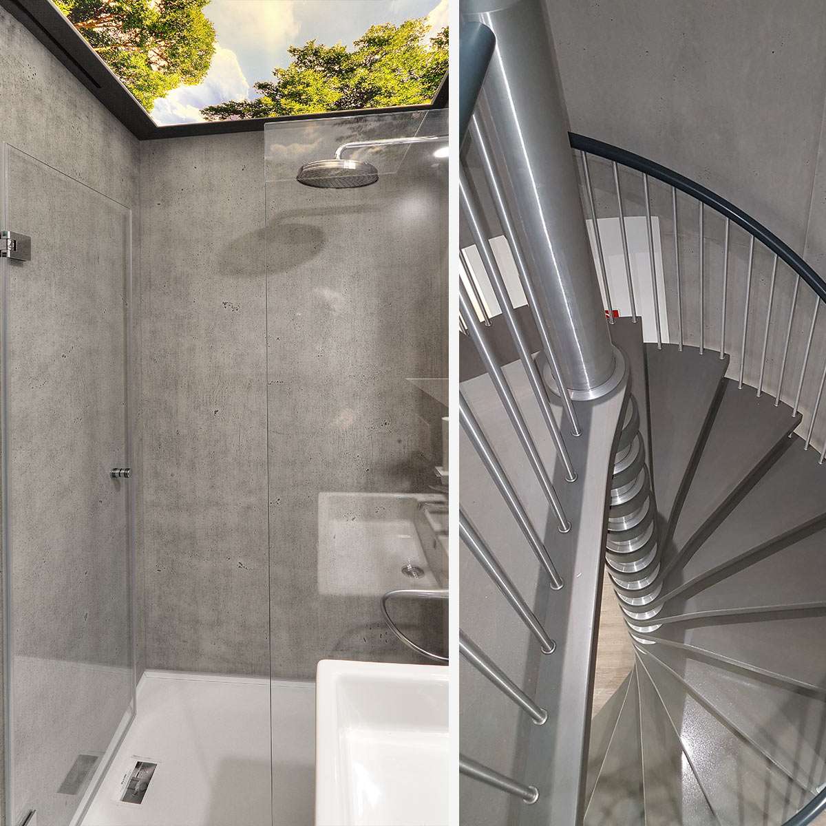 BIO-Beton-Matte 4-seitig gefast