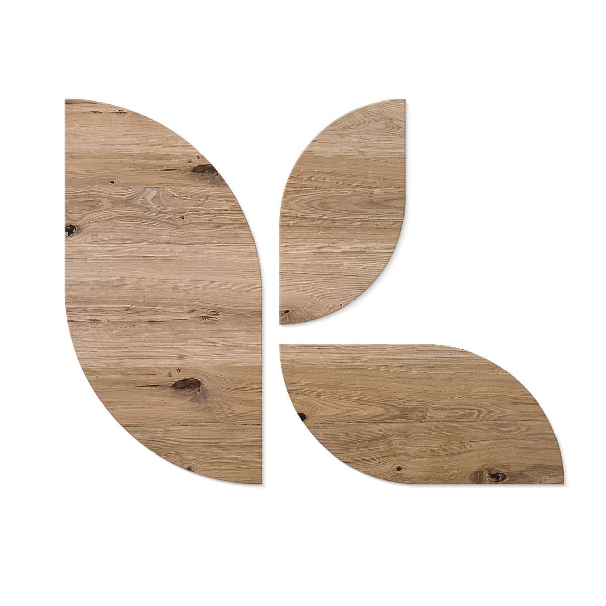 Echtholz- Logos - Eiche Classic