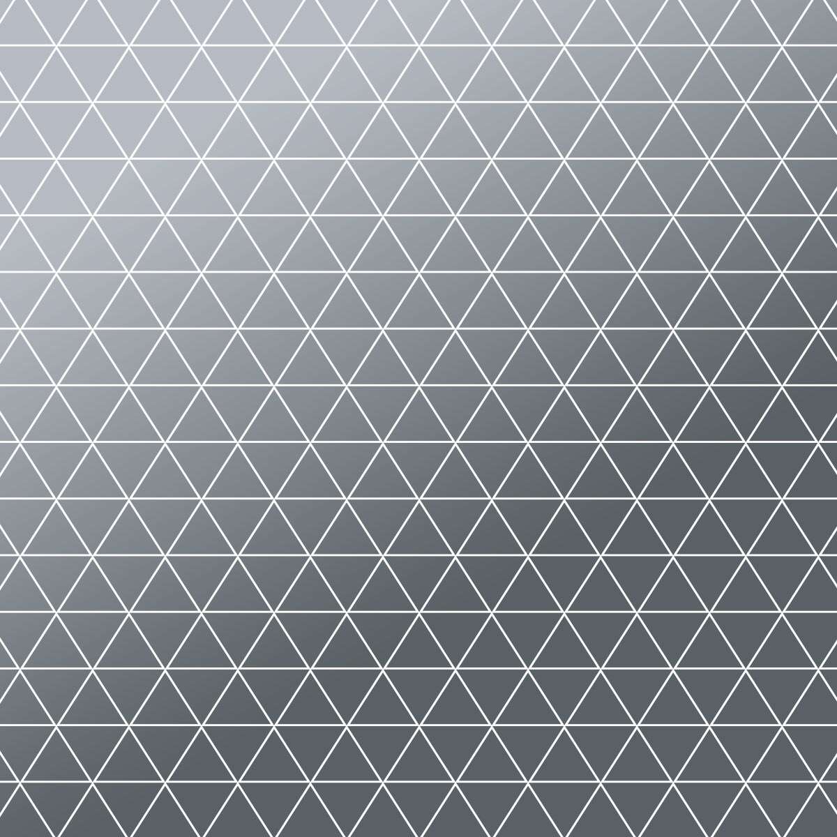 Sandstrahlfolie mit Motiven - Triangle