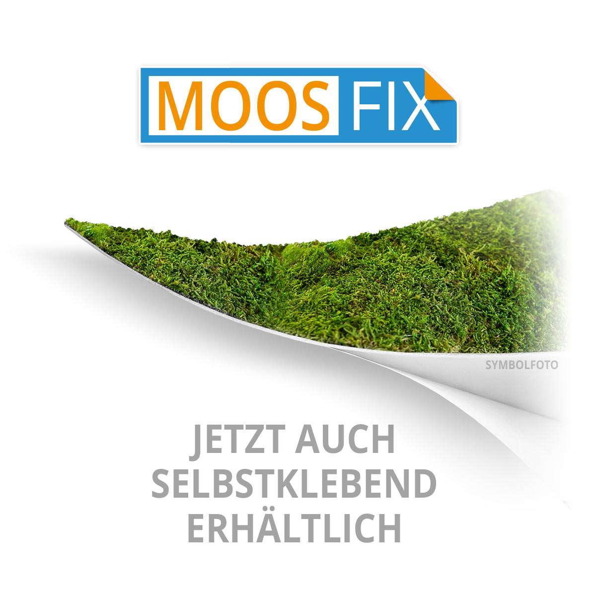 Moos Logos & Schriften - Islandmoos Logos / Schriften - Hartschaum - Negativ