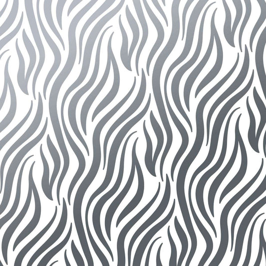 Sandstrahlfolie mit Motiven - Zebra