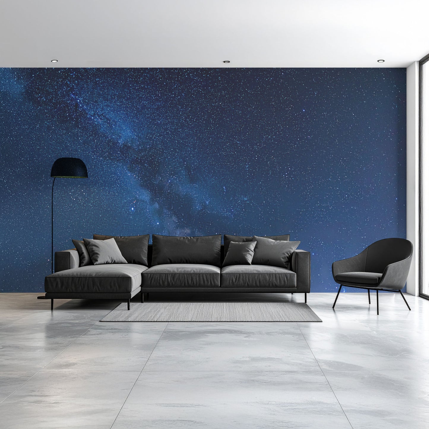 Abstraker Sternenhimmel Fototapete