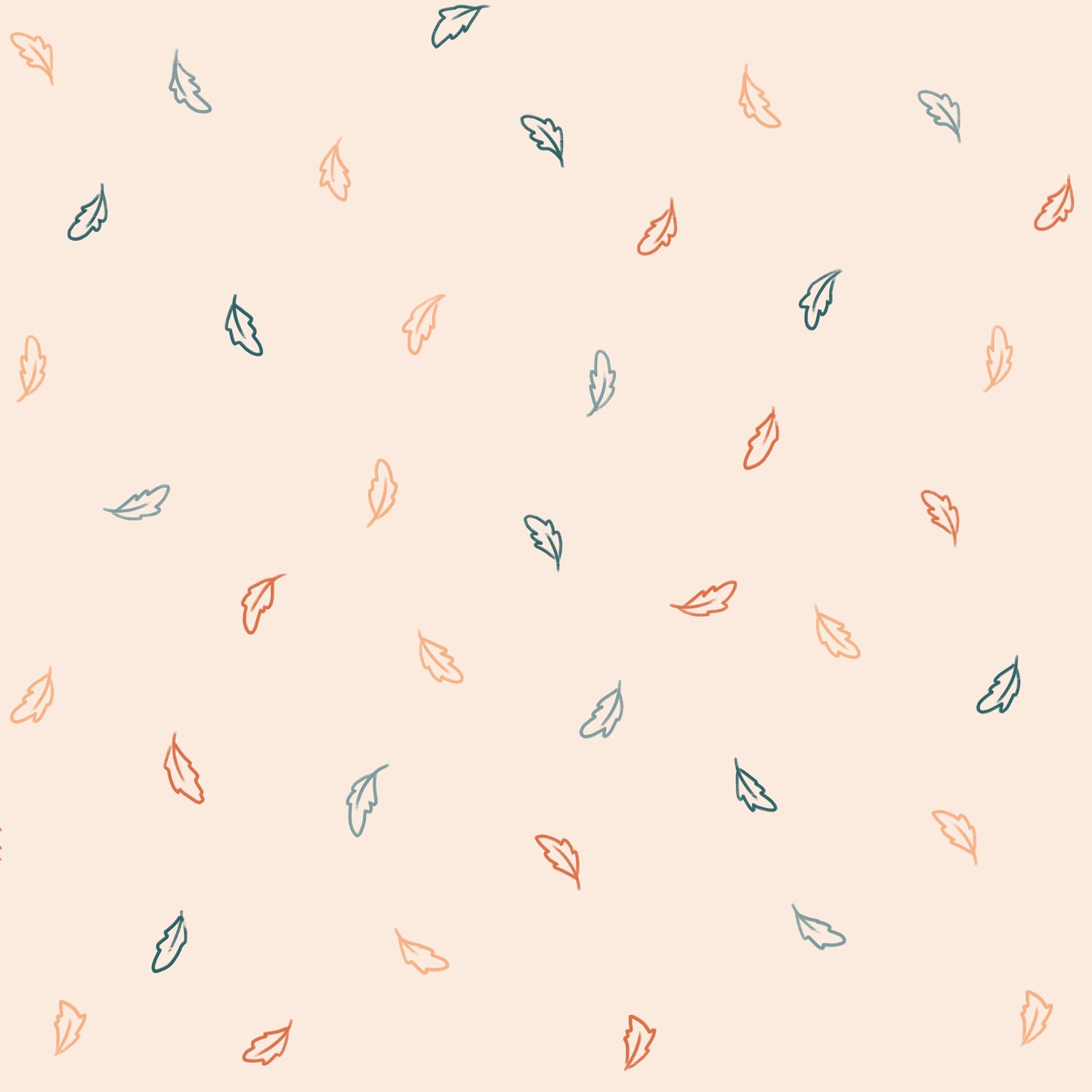 Tapete „Falling Leaves“