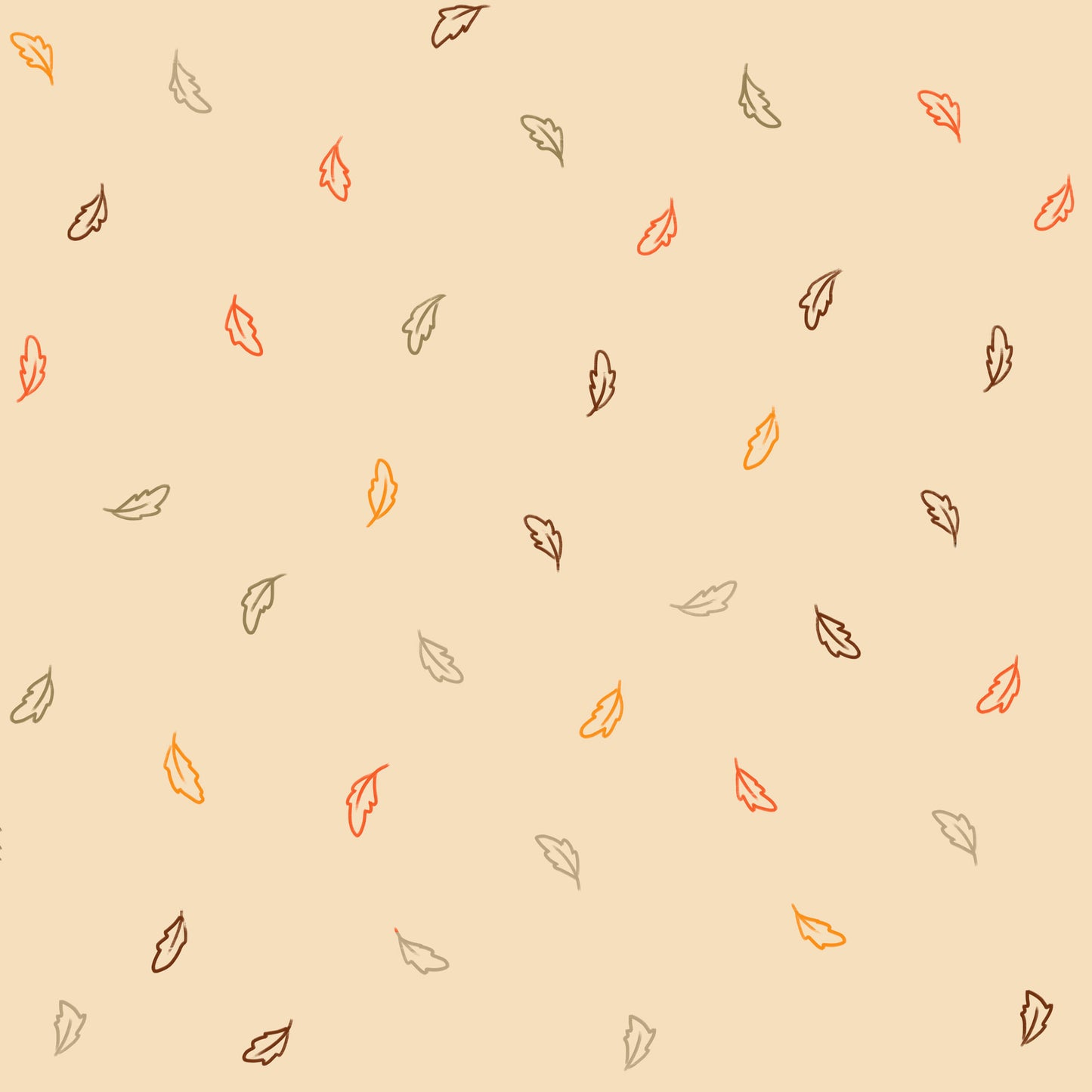 Tapete „Falling Leaves“