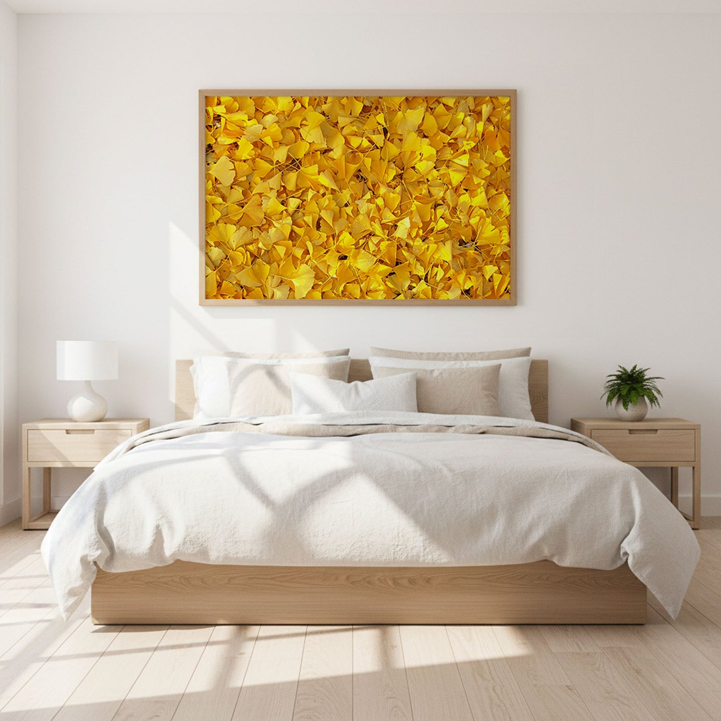 Poster Foto Ginkgo Blätter