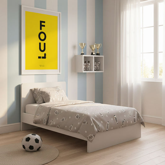 Fussball Poster - "Fool"