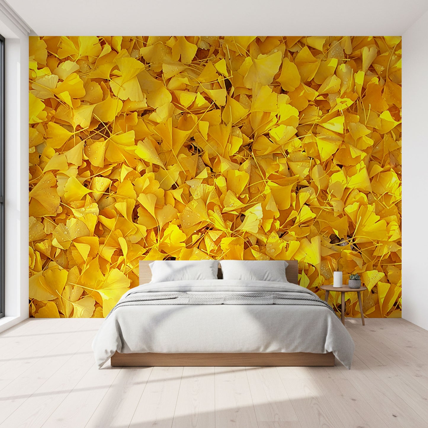 Ginkgo Blätter Fototapete