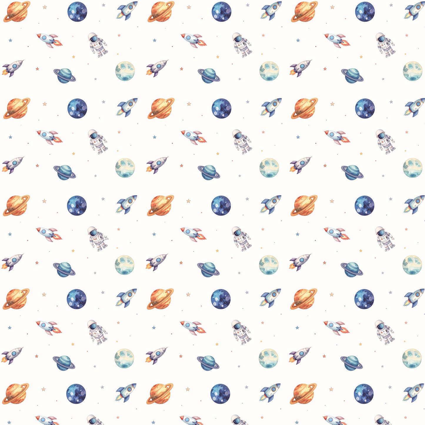 Kindertapete Weltraum