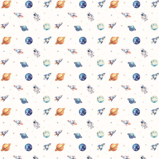 Kindertapete Weltraum