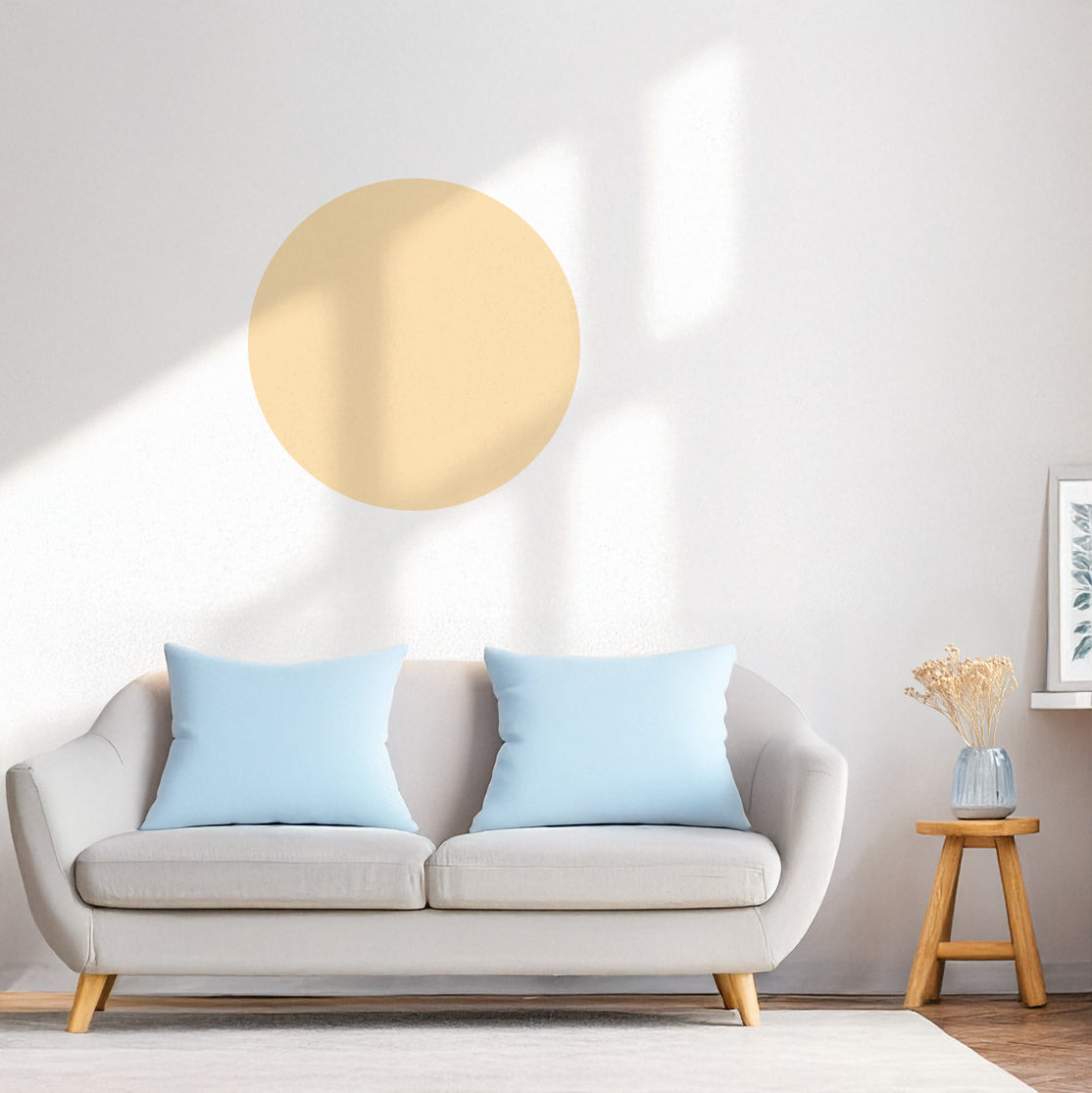 Wandtattoo Kreis Sonne