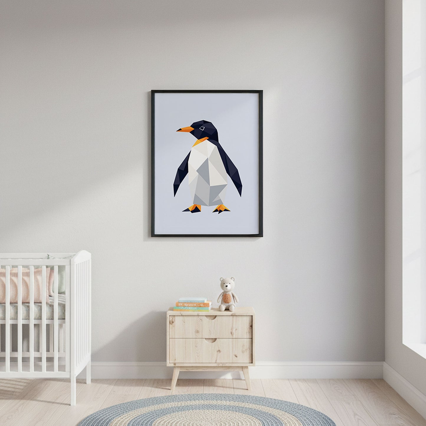 Polygon Tiere - Pinguin