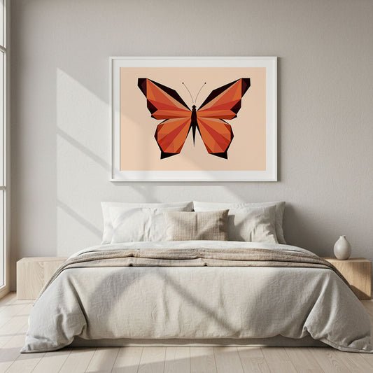 Polygon Tiere - Schmetterling