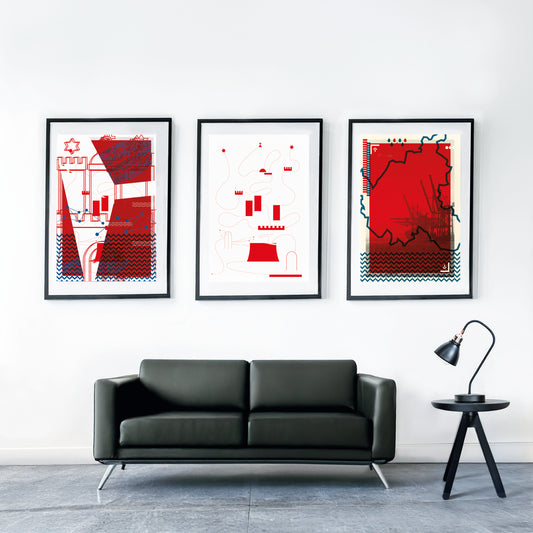 #hammaburg Hamburg Poster