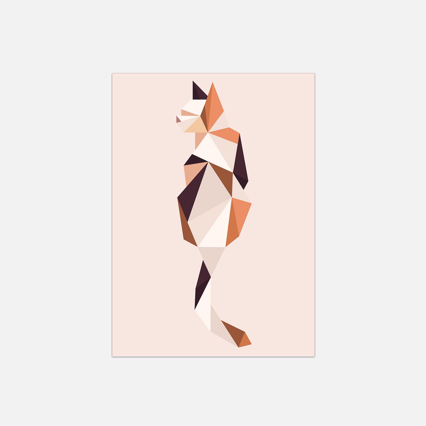 Polygon Tiere - Katze