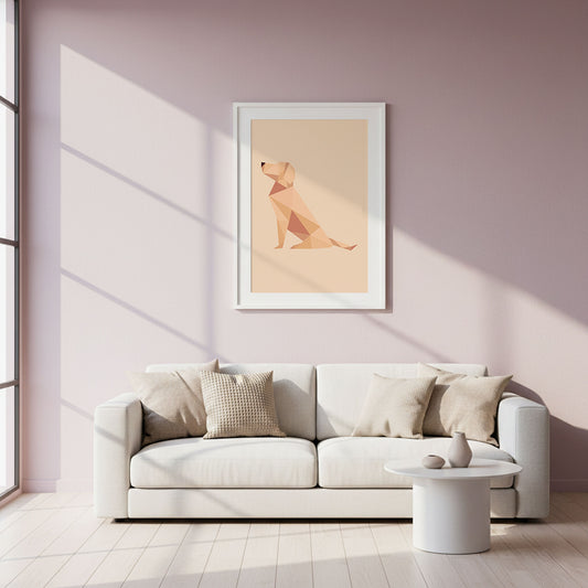 Polygon Tiere - Hund